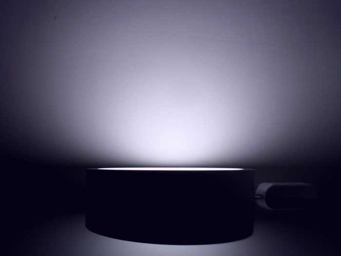 ไฟดาวน์ไลท์ LED แบบติดลอย 6W 5 นิ้ว แบบกลม แสงขาว-2